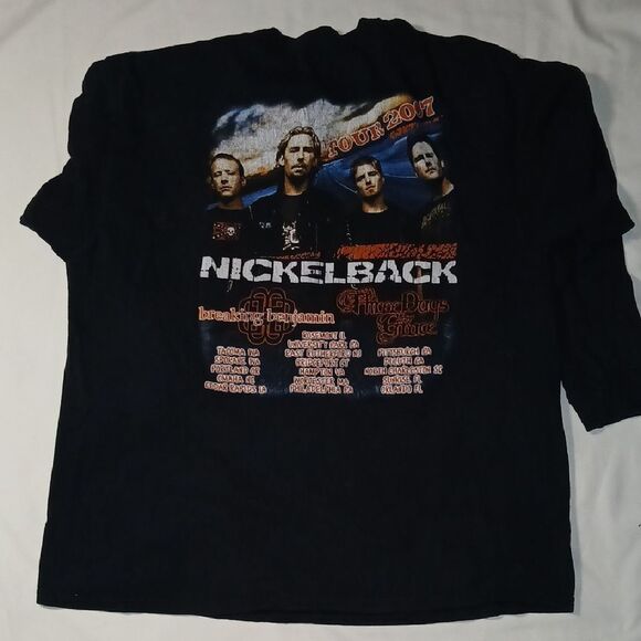 Nickelback Tour 2007 Long Sleeve Shirt - Picture 6 of 9